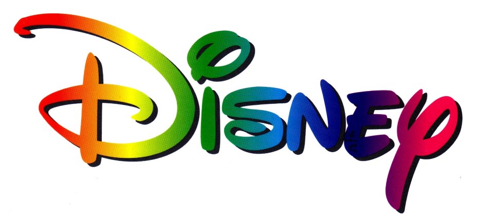 disney rainbow logo